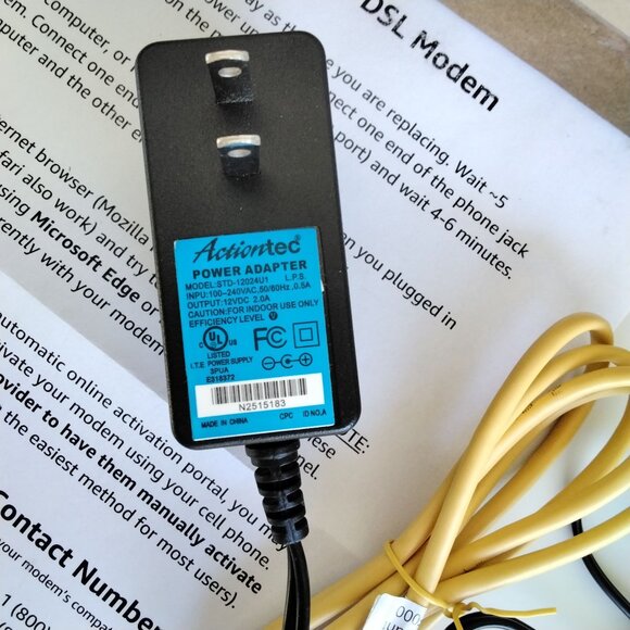 Actiontec Wireless DSL Modem CenturyLink Model 3000A - Picture 5 of 11